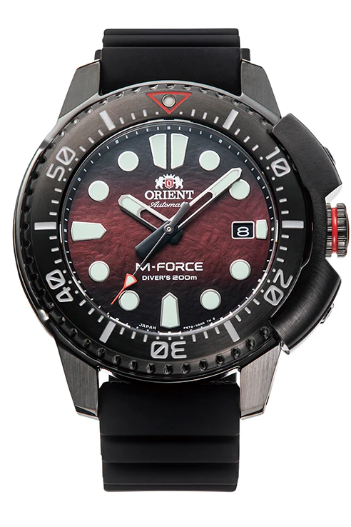 ORIENT RA-AC0L09R  M-FORCE Sports Automatic Gents Silicon Strap Watch