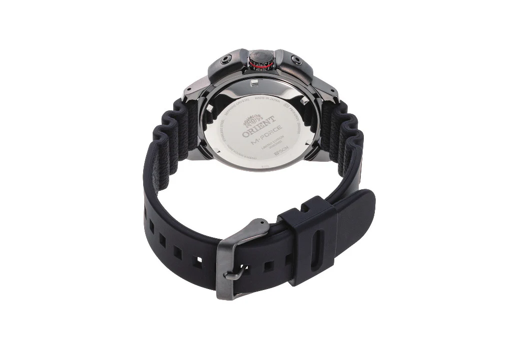 ORIENT RA-AC0L09R  M-FORCE Sports Automatic Gents Silicon Strap Watch - Image 2