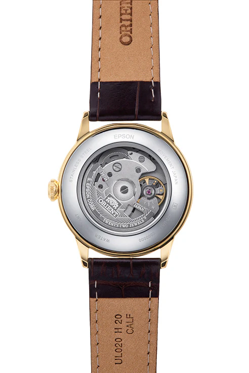 ORIENT RA-AC0M01S Bambino Automatic Gents Leather Strap Watch - Image 3