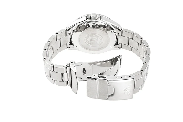 ORIENT RA-AA0811E Mechanical Sports Watch, Metal Strap - 41.8mm - Image 2