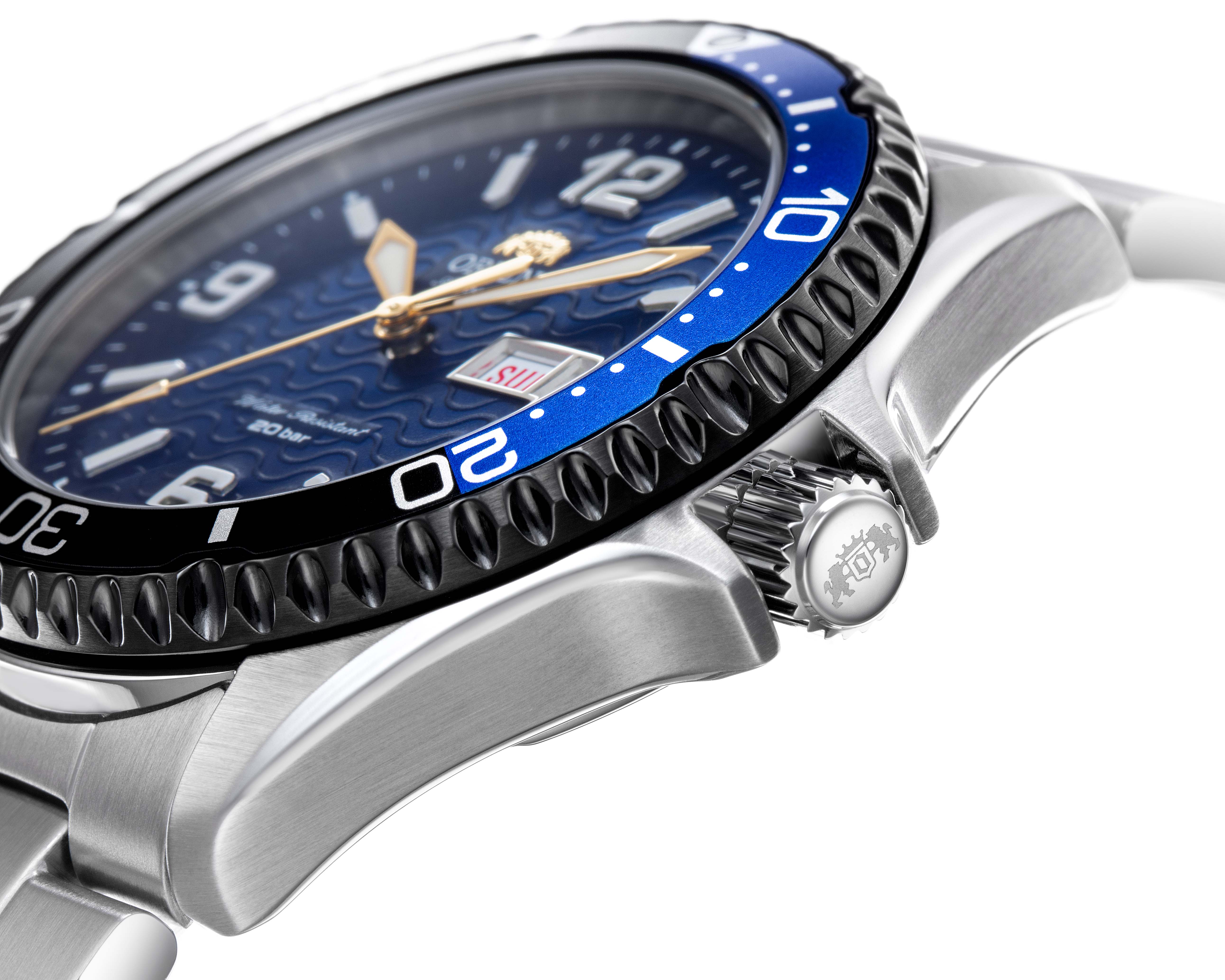 ORIENT RA-AA0822L Limited Edition Diver Sports Automatic Gents Metal Bracelet Strap Watch - Image 3