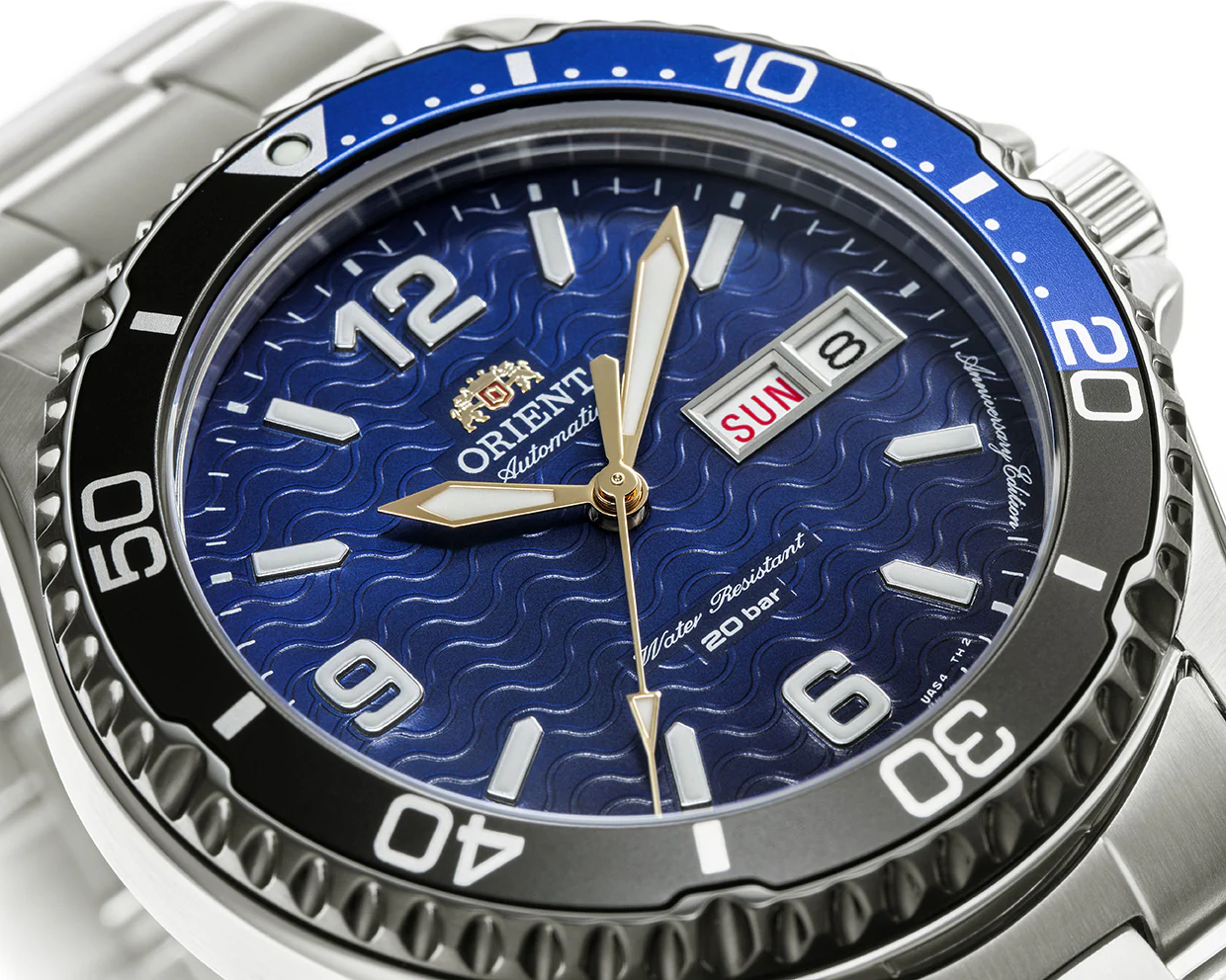 ORIENT RA-AA0822L Limited Edition Diver Sports Automatic Gents Metal Bracelet Strap Watch - Image 4