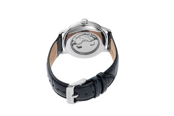 ORIENT RA-AC0024L Mechanical Classic Watch, Leather Strap - 40.5mm - Image 3