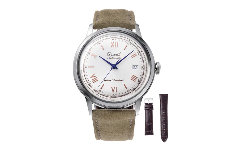 ORIENT RA-AC0027S Mechanical Classic Watch, Leather Strap - 40.5mm Limited - Image 2