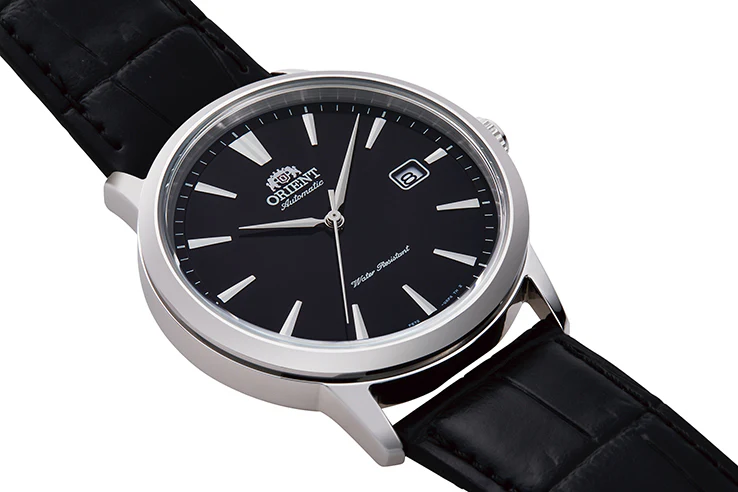 ORIENT RA-AC0F05B Mechanical Contemporary Watch, Leather Strap - 41.6mm - Image 3