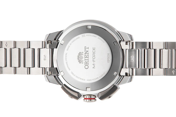 ORIENT RA-AC0L08Y Mechanical Sports Watch, Metal Strap - 45.0mm - Image 3