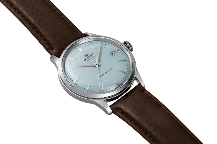 ORIENT RA-AC0M14L Mechanical Classic Watch, Leather Strap - 38.4mm - Image 2