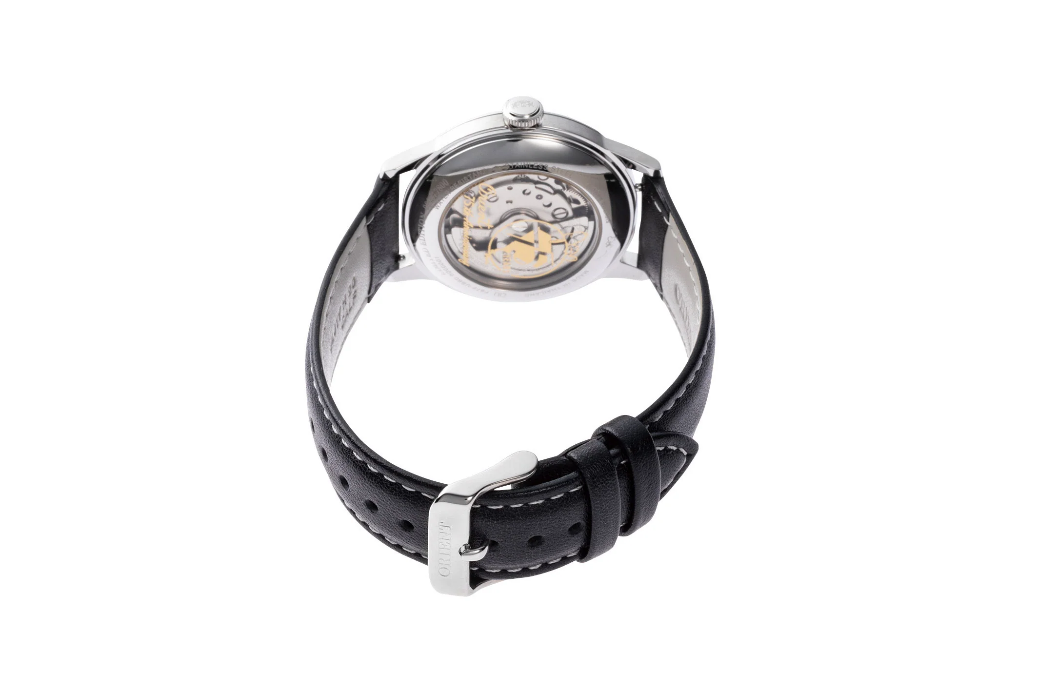 ORIENT RA-AC0M16S Mechanical Classic  Peanuts™ Watch, Leather Strap - 38.4mm Limited - Image 3