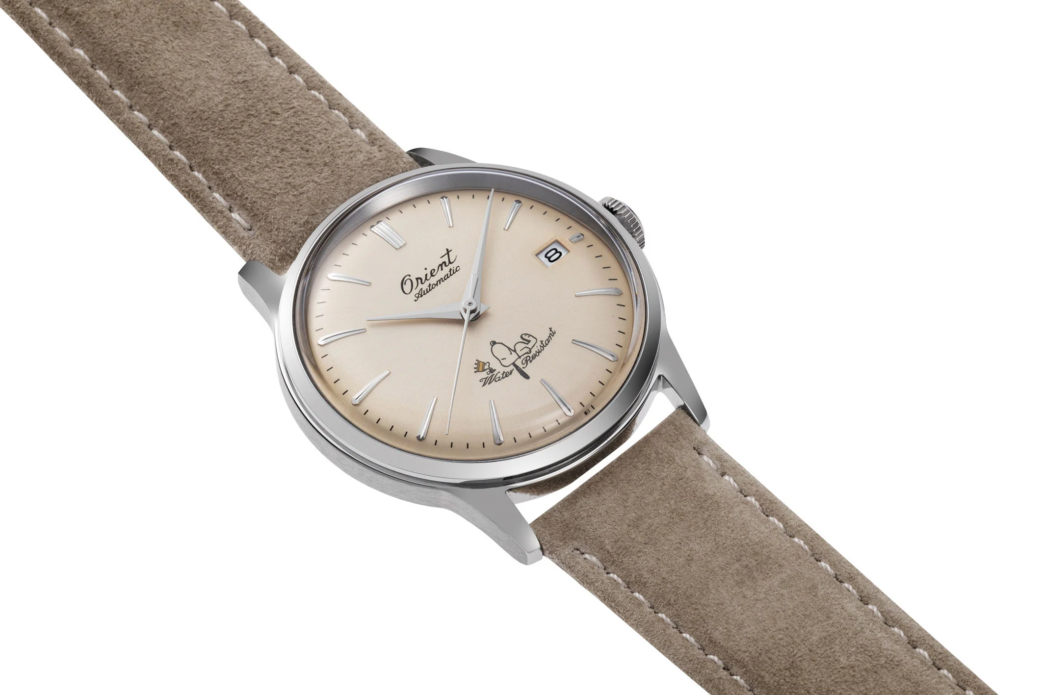 ORIENT RA-AC0M17G Mechanical Classic Peanuts™ Watch, Leather Strap - 38.4mm  Limited - Image 2