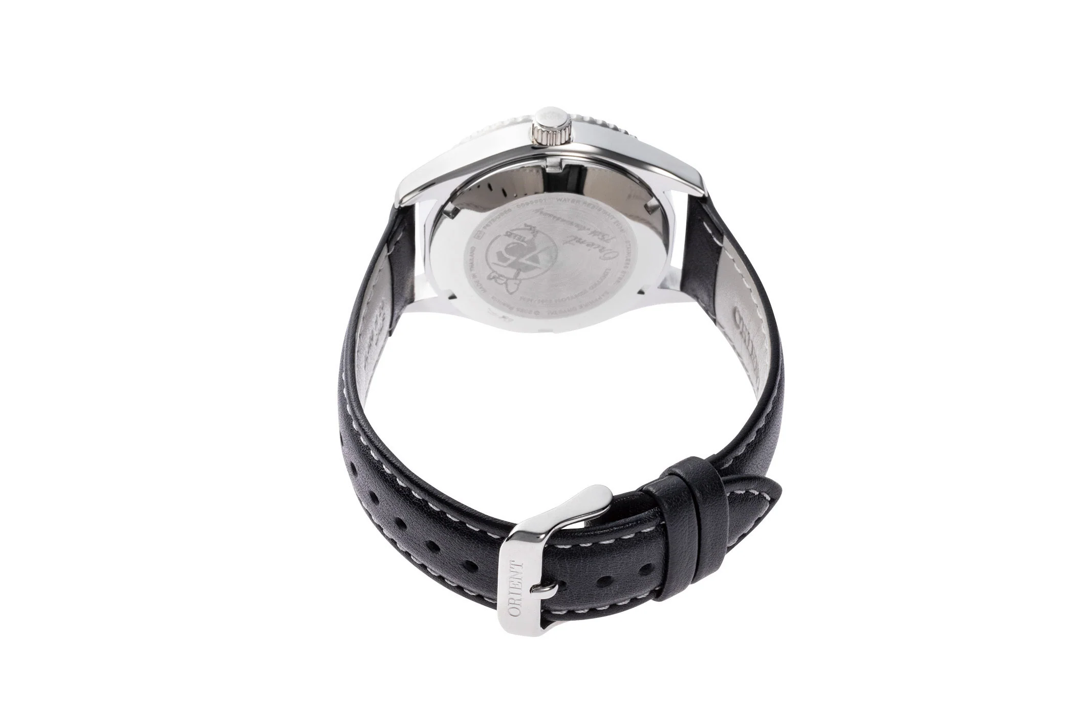 ORIENT RA-AC0Q08S Mechanical Sports Peanuts™ Watch, Leather Strap - 39.9mm Limited - Image 3