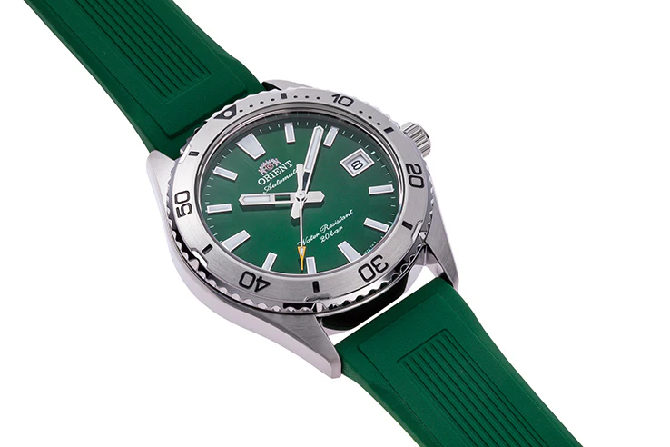ORIENT RA-AC0Q11E Mechanical Sports Watch, Silicon Strap - 39.9mm - Image 2