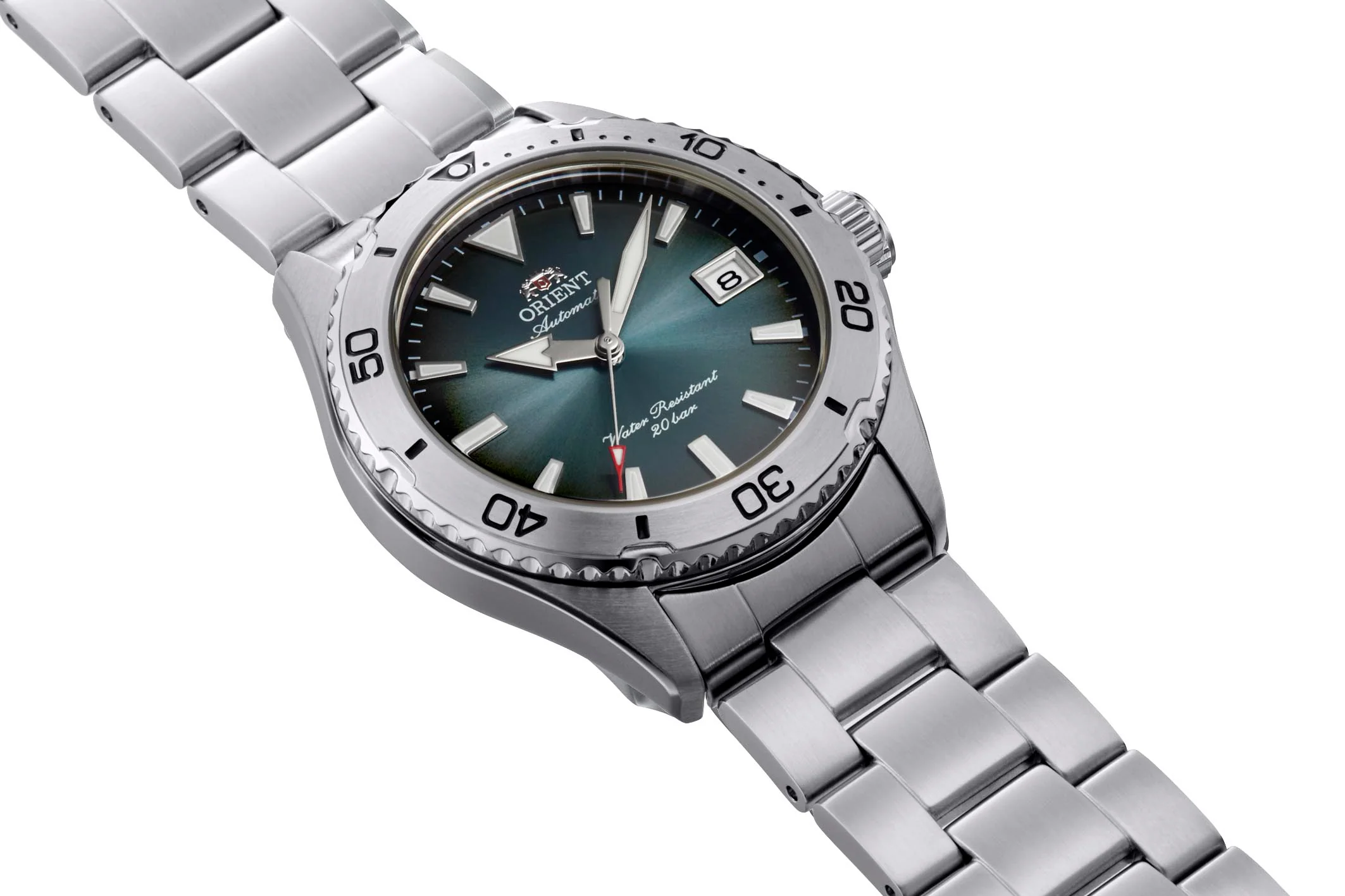 ORIENT RA-AC0Q13E Mako 40 Sports Automatic Gents Metal Strap Watch-39.9 mm - Image 2