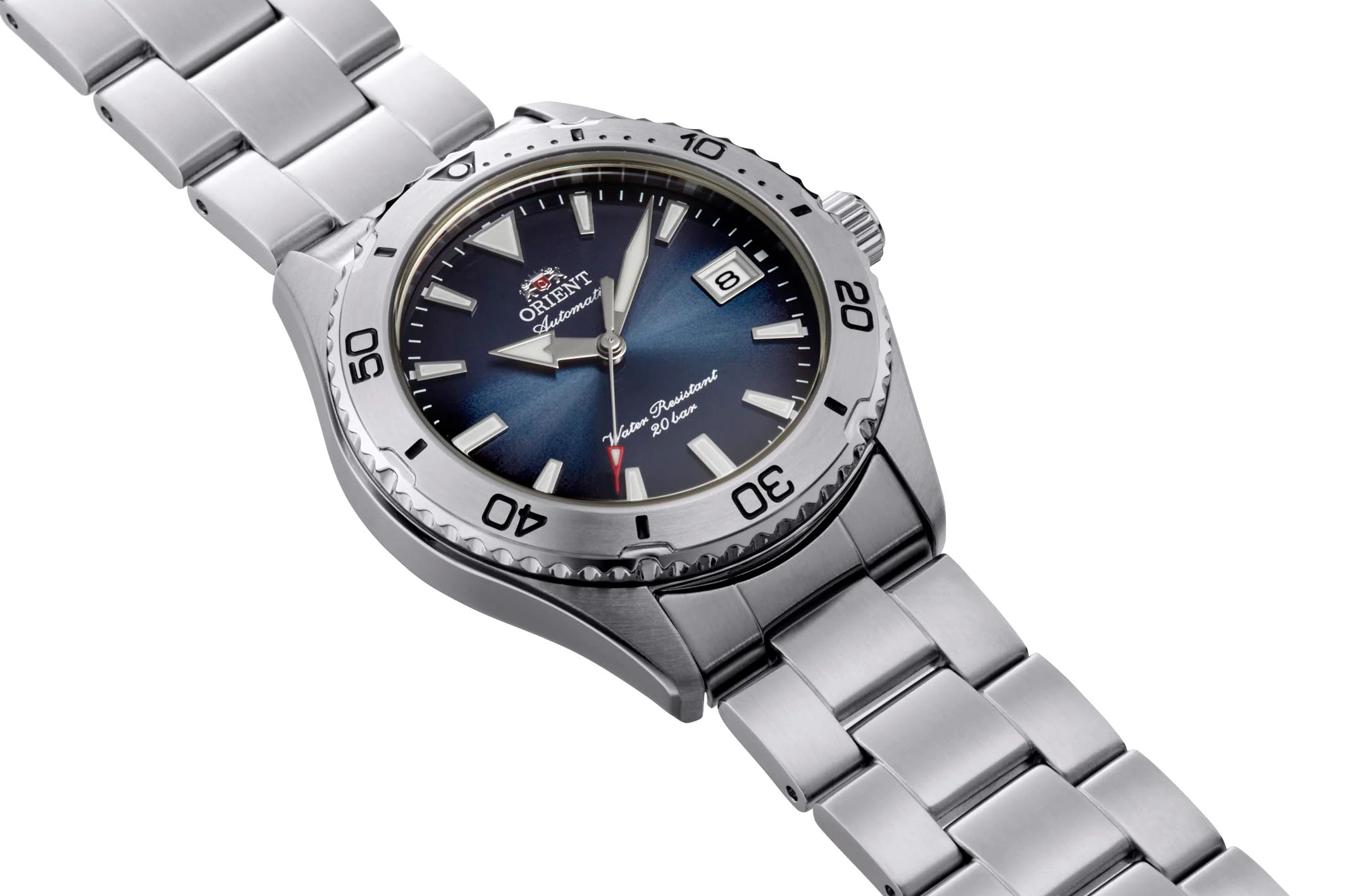 ORIENT RA-AC0Q14L Mako 40 Sports Automatic Gents Metal Strap Watch- 39.9 mm - Image 2