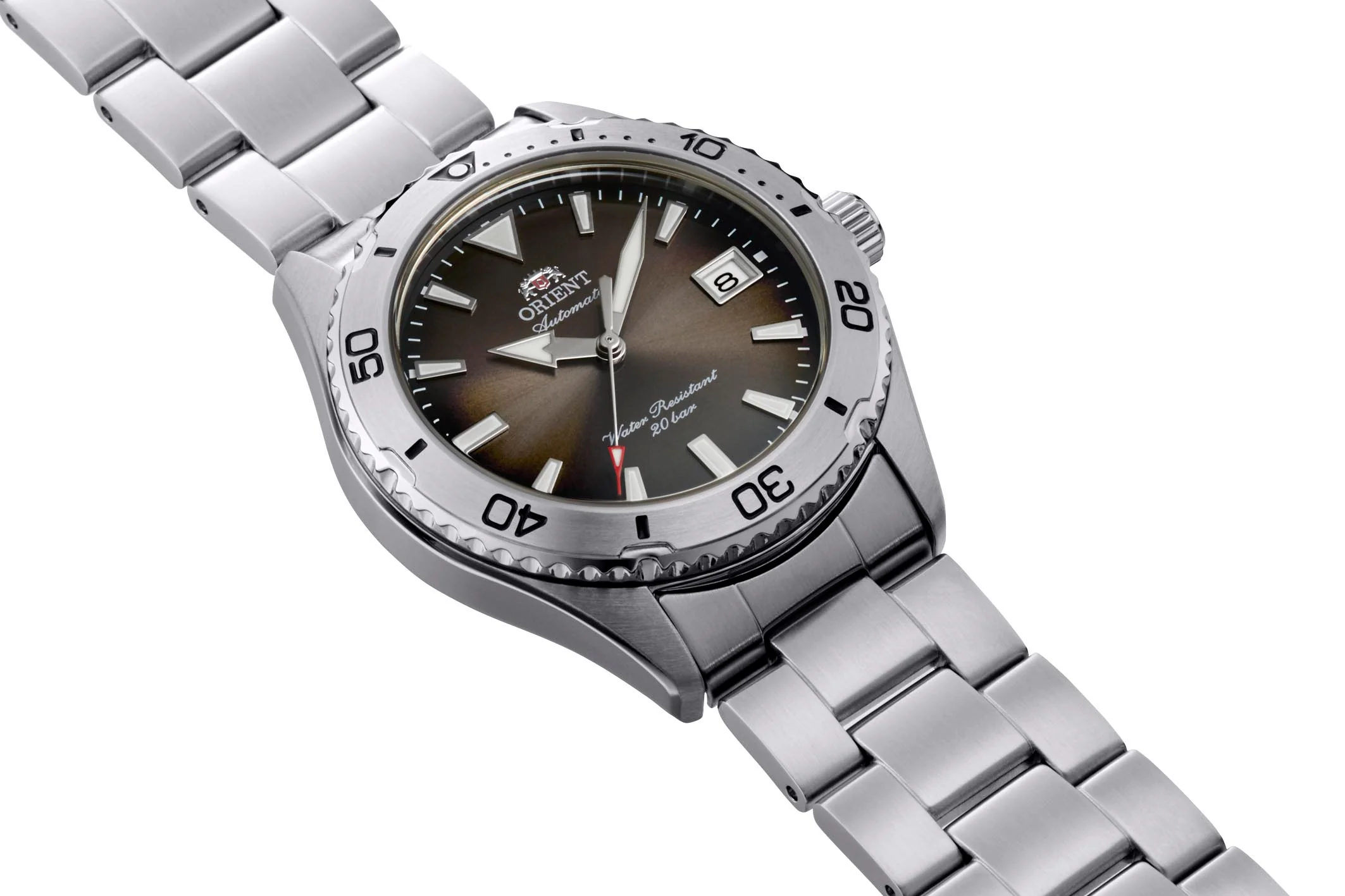 ORIENT RA-AC0Q15Y Mako 40 Sports Automatic Gents Metal Strap Watch-39.9mm - Image 2