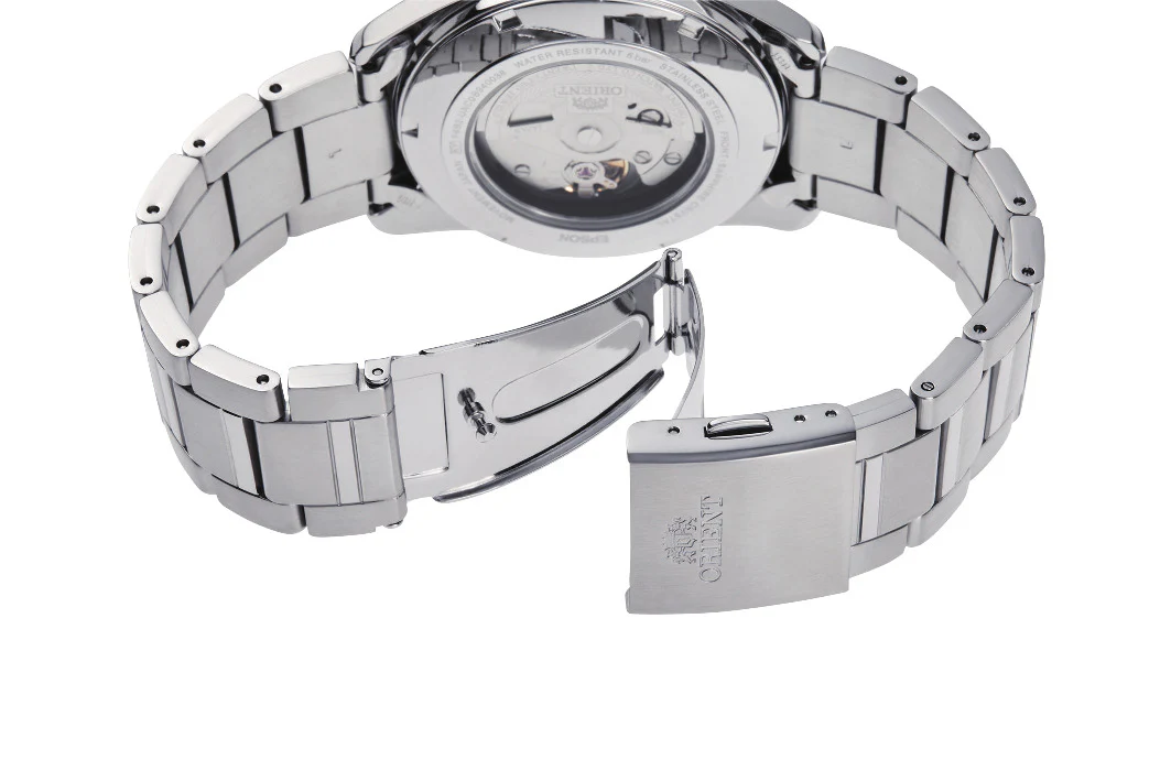 ORIENT RA-AK0307B  Contemporary Automatic Gents Metal Bracelet Strap Watch - Image 3