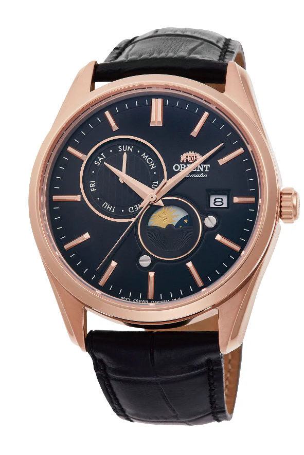 ORIENT RA-AK0309B  Contemporary Automatic Gents Leather Strap Watch