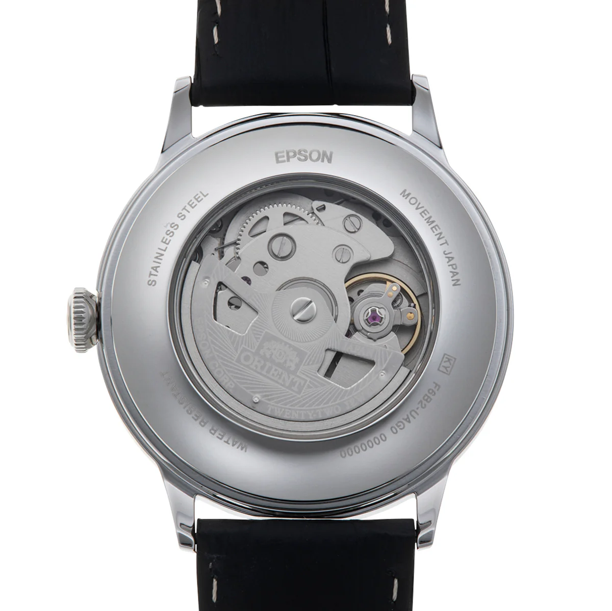 ORIENT RA-AK0701S Classic Multi-function Automatic Leather Strap Watch - Image 2