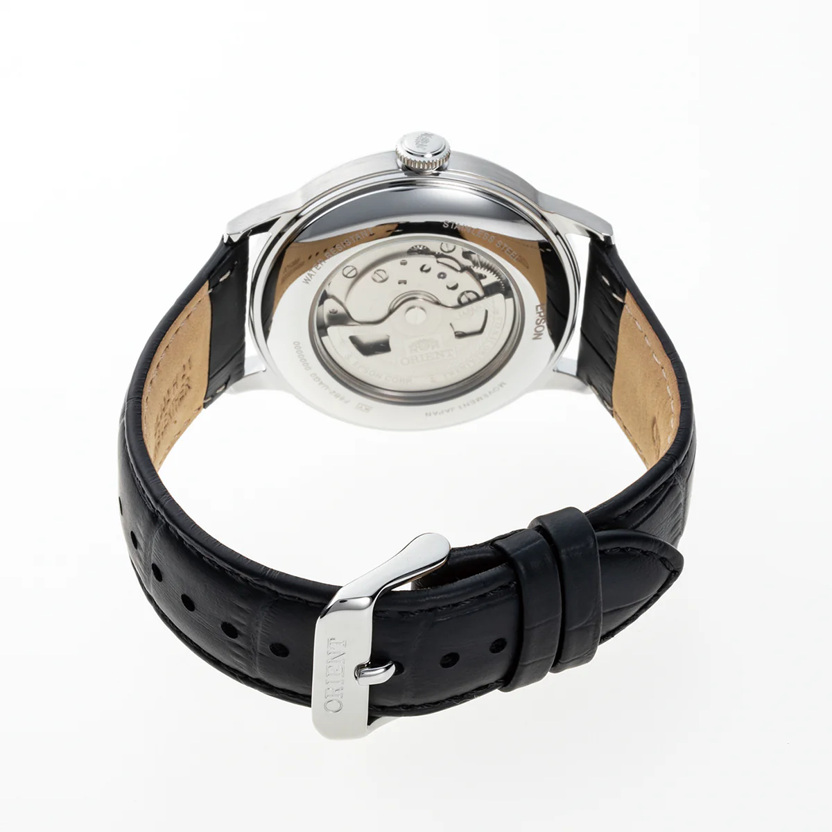 ORIENT RA-AK0701S Classic Multi-function Automatic Leather Strap Watch - Image 4