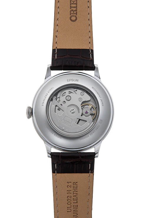 ORIENT RA-AK0702Y Classic Multi-function Automatic Leather Strap Watch - Image 3