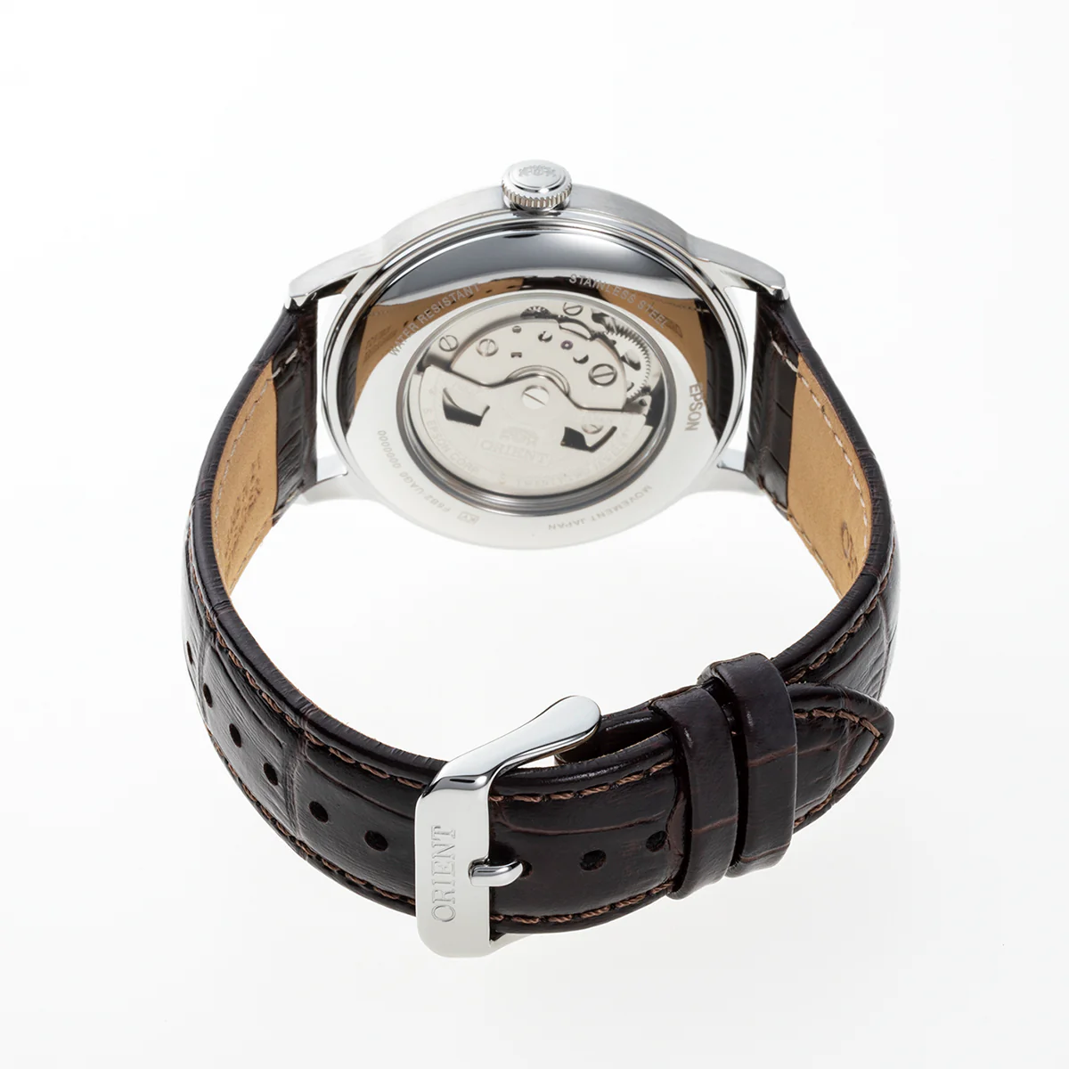 ORIENT RA-AK0702Y Classic Multi-function Automatic Leather Strap Watch - Image 4