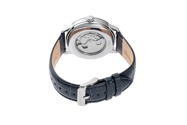 ORIENT RA-AK0806L Mechanical Classic Watch, Leather Strap - 41.5mm - Image 3