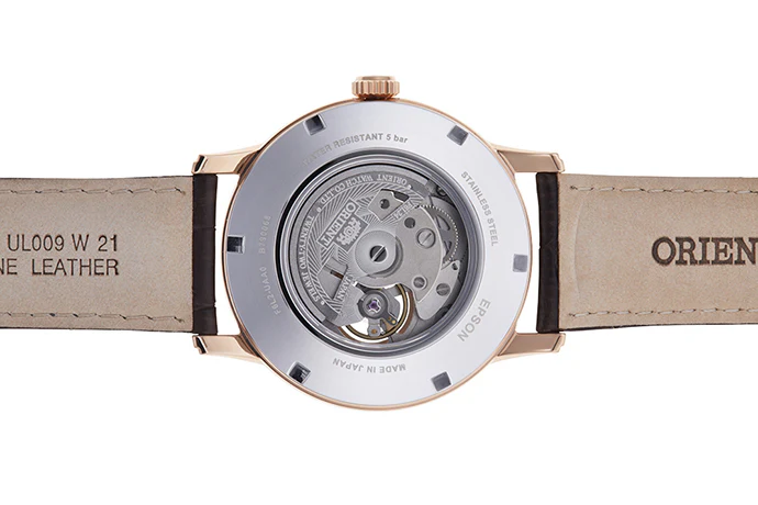 ORIENT RA-AS0009S Mechanical Classic Watch, Leather Strap - 42.0mm - Image 6