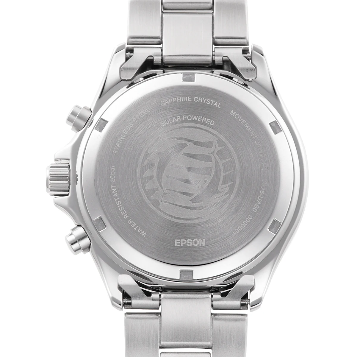 ORIENT RA-TX0203S Diver Mako Solar-powered Chronograph Quartz Sports  Gents Metal Bracelet Strap Watch - Image 2