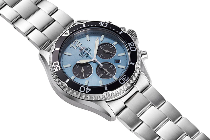 ORIENT RA-TX0206L Quartz Sports Watch, Metal Strap - 42.8mm - Image 2