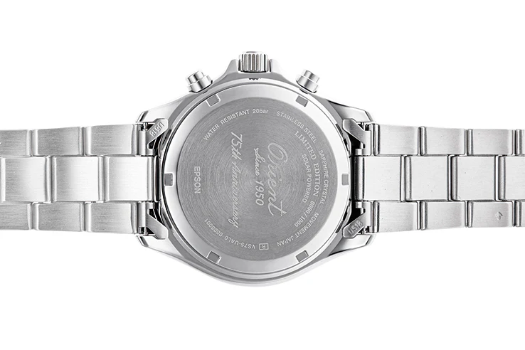 ORIENT RA-TX0210L Quartz Sports Watch, Metal Strap - 42.8mm Limited - Image 4