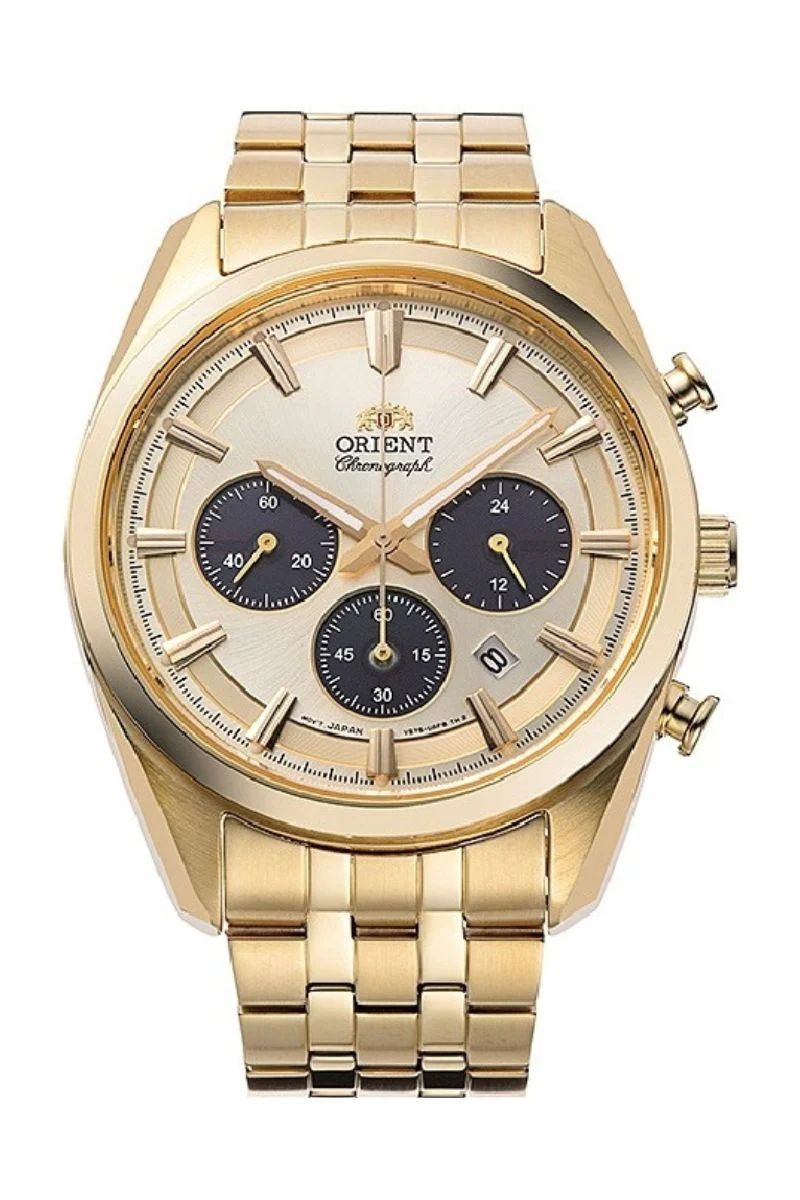 ORIENT RA-TX0301G10B Quartz Contemporary Watch Metal Strap- 40.0mm