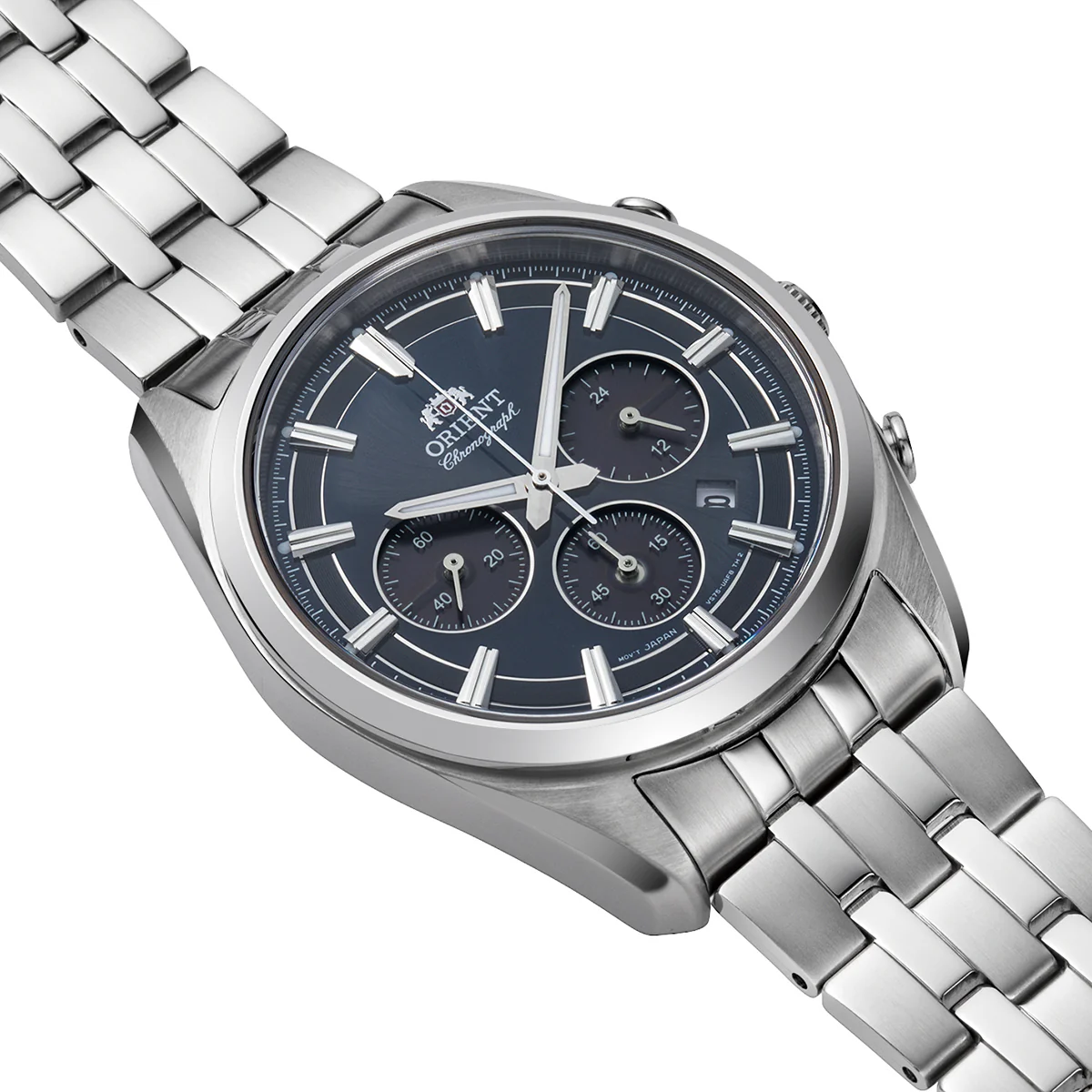 ORIENT  RA-TX0303L10B Quartz Contemporary Watch, Metal Strap - 40.0mm - Image 2