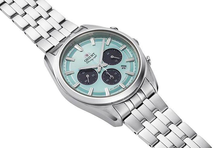 ORIENT RA-TX0304L10B Quartz Contemporary Watch Gents Solor Chrono SS 200MTR - Image 2