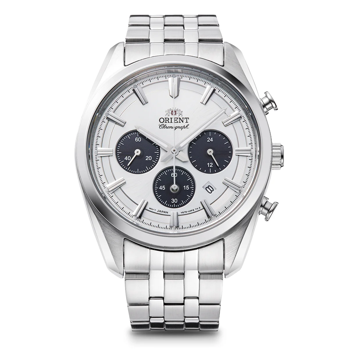 ORIENT RA-TX0305S10B Quartz Contemporary Watch Gents Solor Chrono SS 200MTR