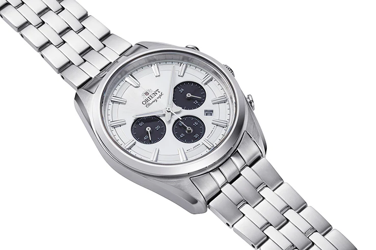 ORIENT RA-TX0305S10B Quartz Contemporary Watch Gents Solor Chrono SS 200MTR - Image 2
