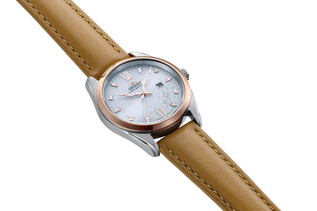 ORIENT RA-WG0604S10B Quartz Contemporary Watch, Leather Strap - 32.1mm - Image 2