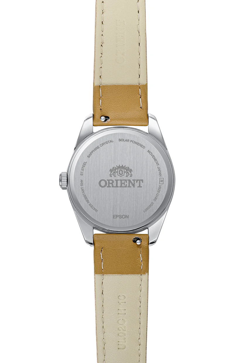 ORIENT RA-WG0604S10B Quartz Contemporary Watch, Leather Strap - 32.1mm - Image 3