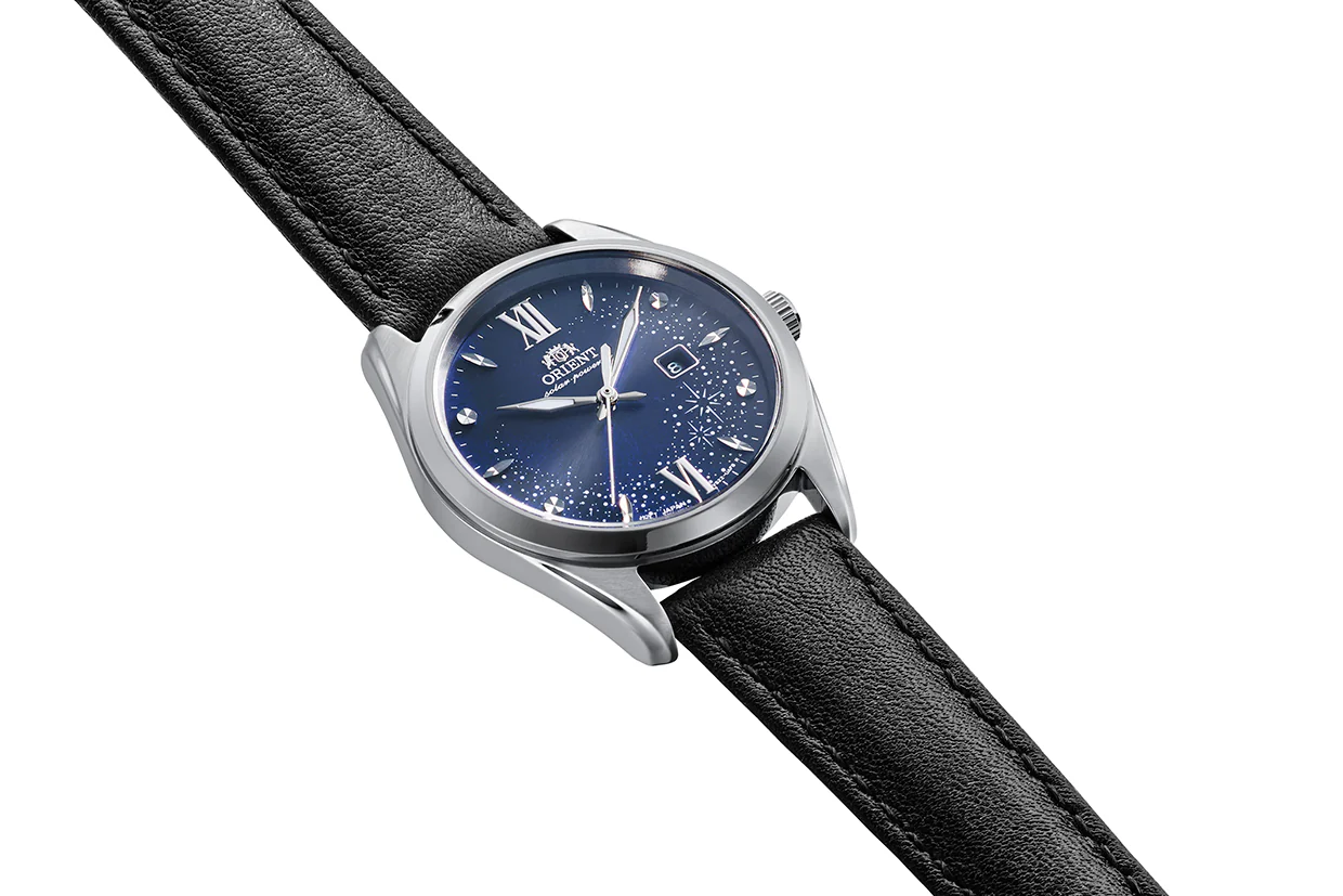 ORIENT RA-WG0605L10B Quartz Contemporary Watch, Leather Strap - 32.1mm - Image 2