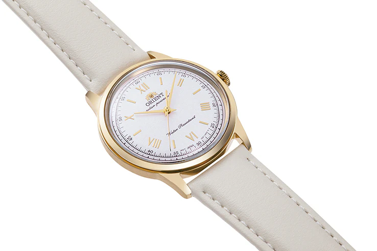 ORIENT RA-WK0001S Quartz Classic Watch, Synthetic leather Strap - 38.4mm - Image 2