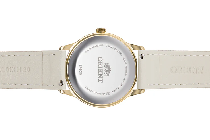 ORIENT RA-WK0001S Quartz Classic Watch, Synthetic leather Strap - 38.4mm - Image 4
