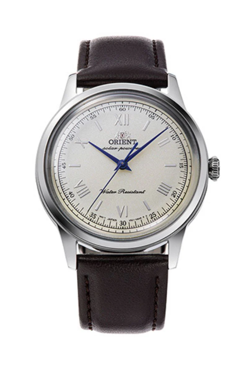 ORIENT RA-WK0003G Quartz Classic Watch, Synthetic leather Strap - 38.4mm