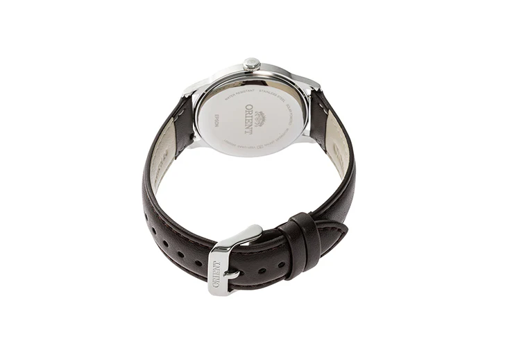 ORIENT RA-WK0003G Quartz Classic Watch, Synthetic leather Strap - 38.4mm - Image 4