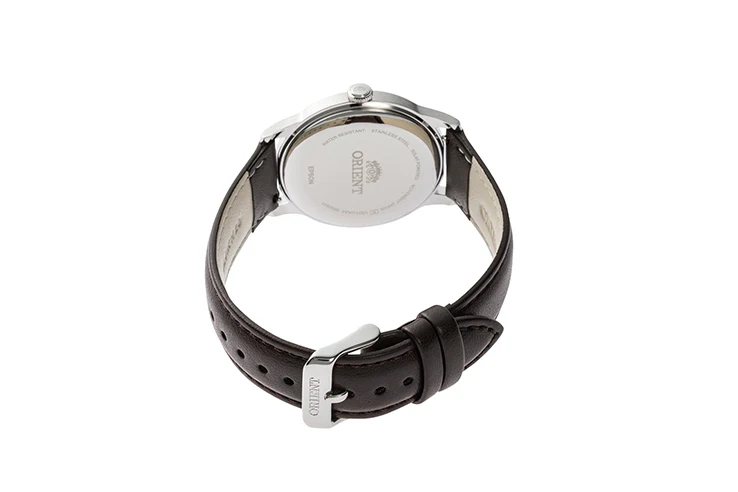 ORIENT RA-WK0004L Quartz Classic Watch, Synthetic leather Strap - 38.4mm - Image 3