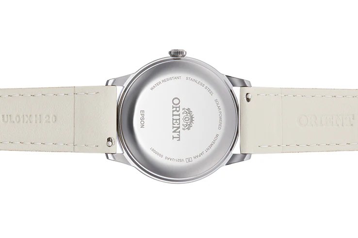ORIENT RA-WK0005P Quartz Classic Watch, Synthetic leather Strap - 38.4mm - Image 4