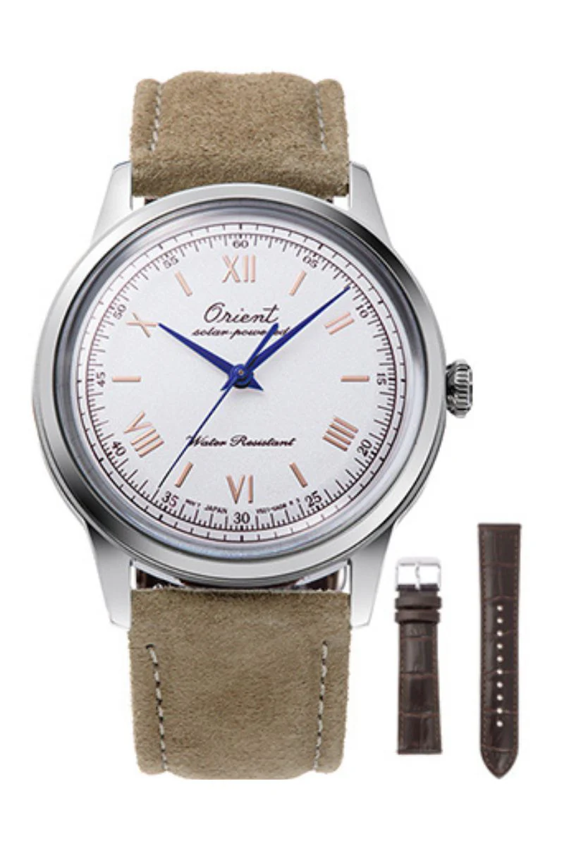 ORIENT RA-WK0006S Quartz Classic Watch, Leather Strap - 38.4mm  Limited