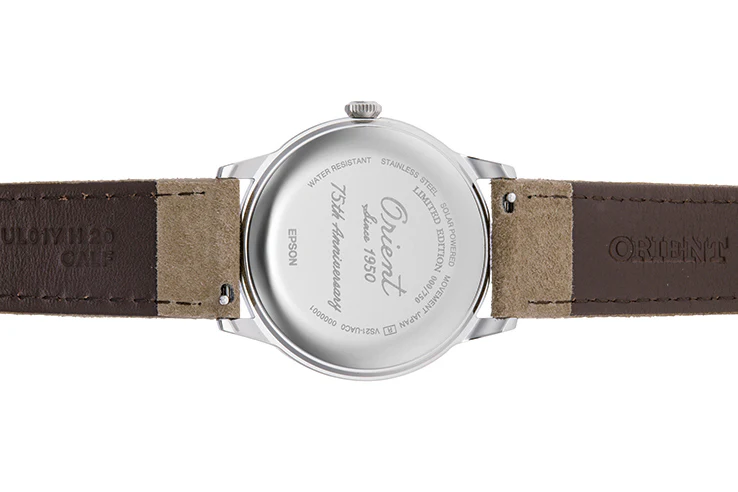 ORIENT RA-WK0006S Quartz Classic Watch, Leather Strap - 38.4mm  Limited - Image 4