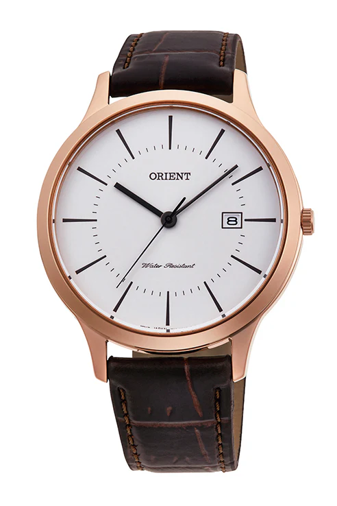 ORIENT RF-QD0001S  Contemporary Quartz Ladies Leather Strap Watch