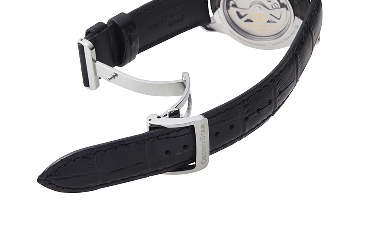 ORIENT STAR OW-REAT0007 Mechanical Contemporary Watch, Leather Strap - 39.3mm - Image 4