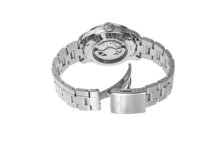 ORIENT STAR RE-AT0019L00B Mechanical Contemporary Watch, Metal Strap - 39.3mm - Image 3