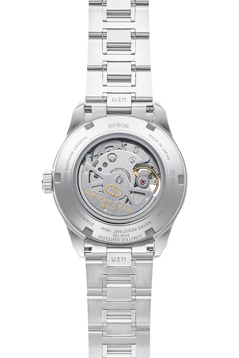 ORIENT STAR RE-AT0019L00B Mechanical Contemporary Watch, Metal Strap - 39.3mm - Image 4