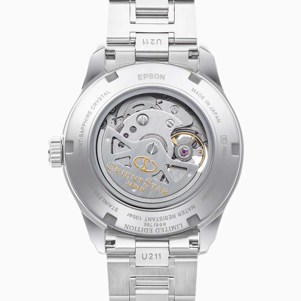 ORIENT STAR RE-AT0019L00B Mechanical Contemporary Watch, Metal Strap - 39.3mm - Image 5